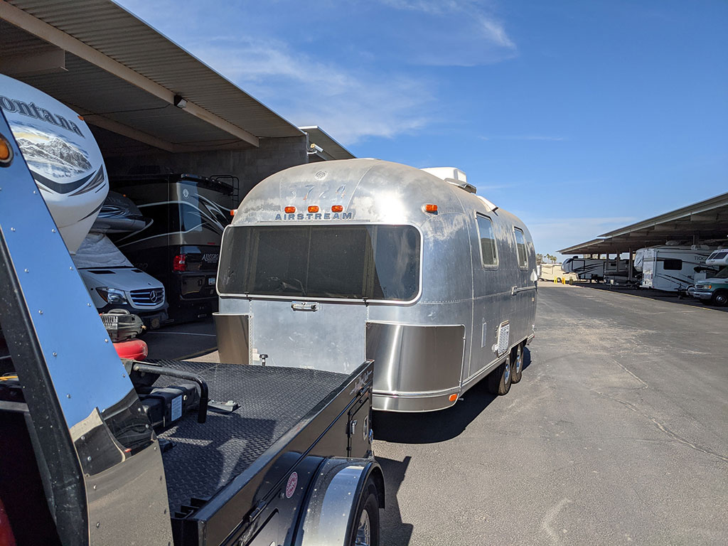 Four Peaks Transport Airstream Trailer