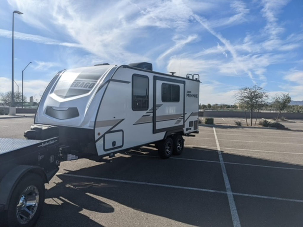 Four Peaks Transport Winnebago Trailer